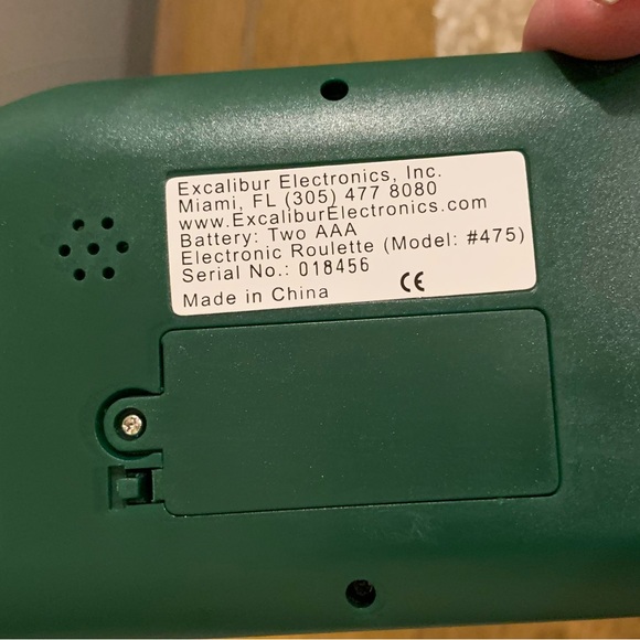 Excalibur ROULETTE Electronic Handheld Game, NIB - Picture 11 of 11